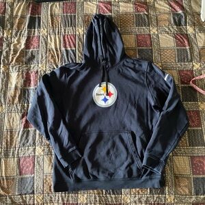 Pittsburgh Steelers Nike Black Hoodie Sweatshirt XL